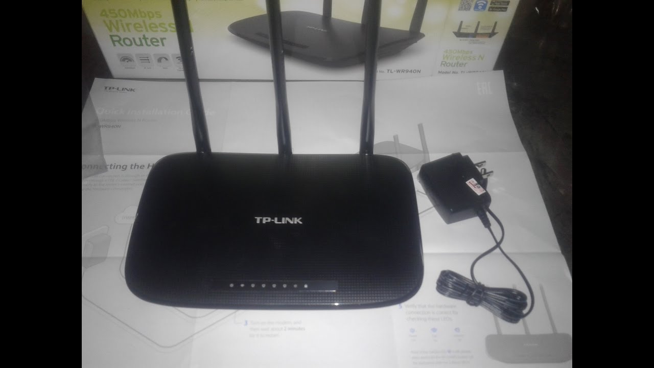 WIRELESS ROUTER  WR940N TP-LINK